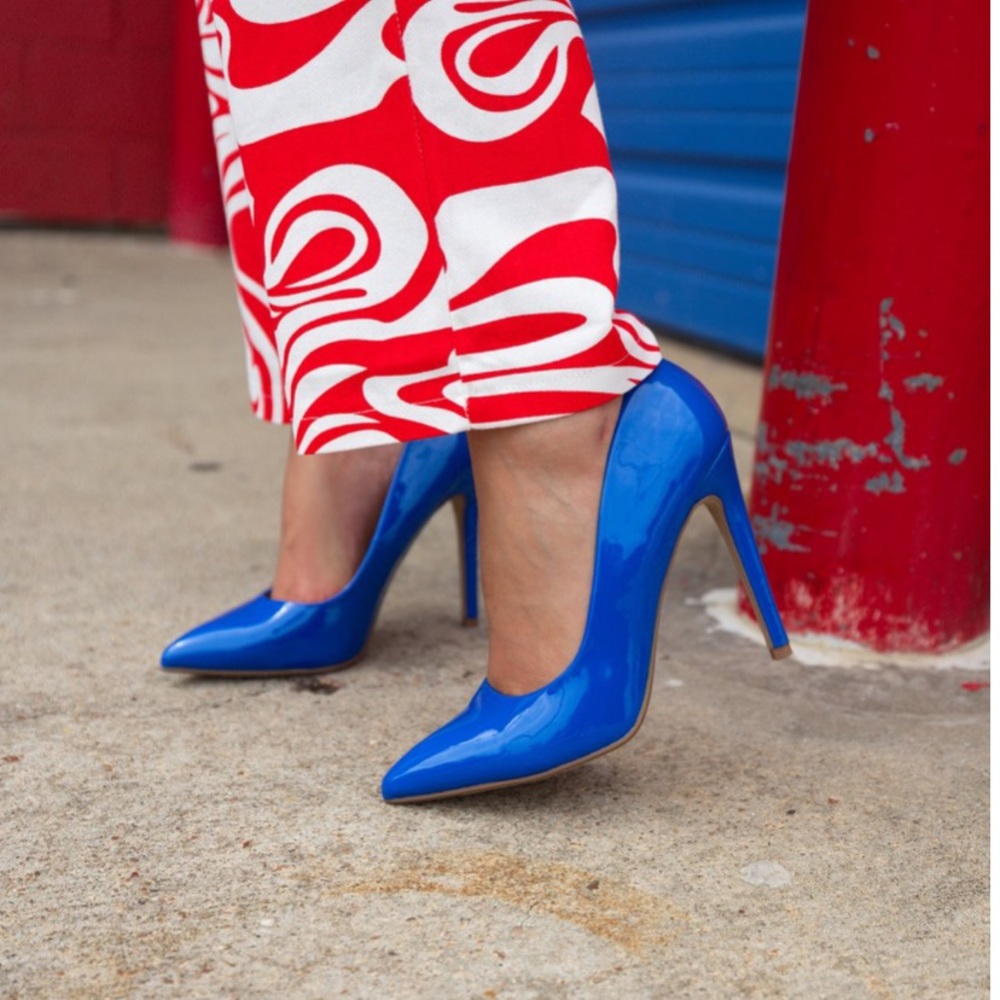 Cobalt Blue Heels
